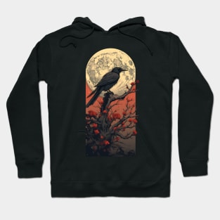 Moonlit Raven Hoodie